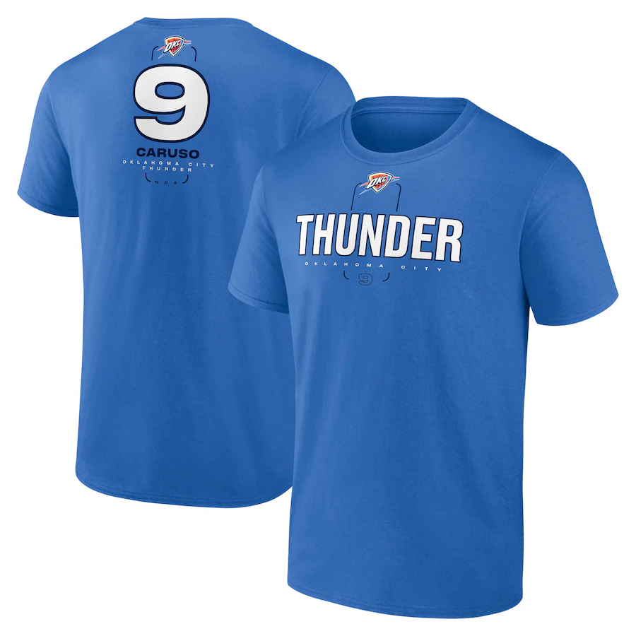 Men Oklahoma City Thunder  short T Shirt 2025 style 11->nba t-shirts->Sports Accessory